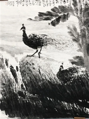 Continuously improving the form of ink painting