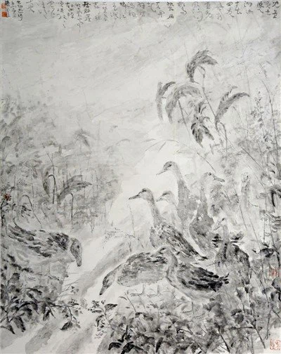 Asian Ink Drawings
