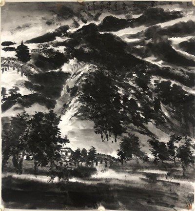 Sumi E Horse Painting